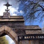 Church gate in Ireland